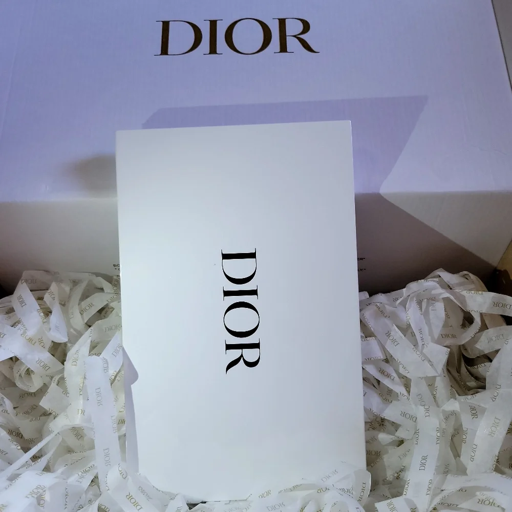 DIOR LA MOUSSE OFF/ON Cleanser 150ml and Mirror White Lacquered Display Box